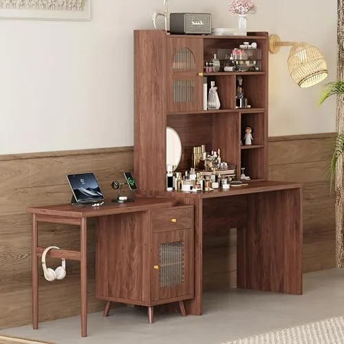 merax computer desk writing desks with drawers category